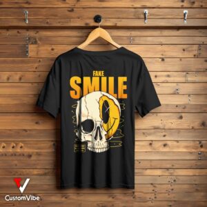 Force Printed Men Round Neck oversized T-Shirt